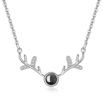 100 Languages "I Love You" Projection Necklace